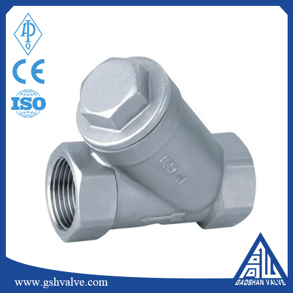 Stainless Steel Threaded Y Strainer
